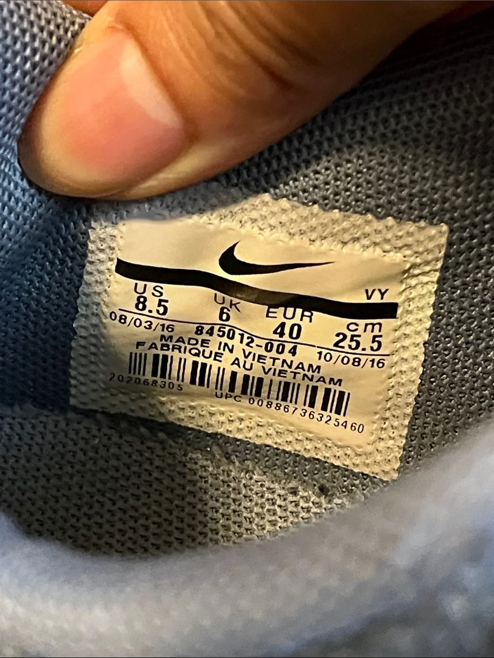 Nike Men’s Air Sneakers - Charcoal Gray
